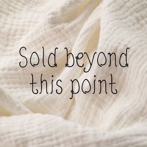 Sold beyond this point 🤗